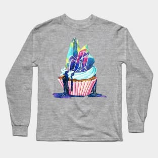 Crystal Cupcake Long Sleeve T-Shirt